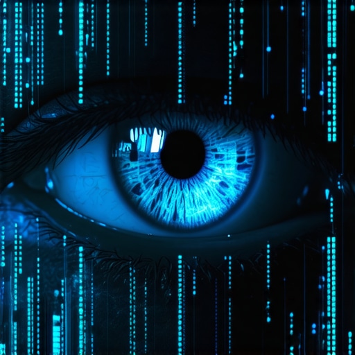 Digitalni prikaz AI skeniranja biografije i algoritmičke selekcije kandidata.