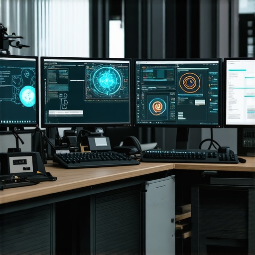 Claude AI Engineering Workspace Optimization Technical workspace showing Claude AI being used for complex programming and data analysis
