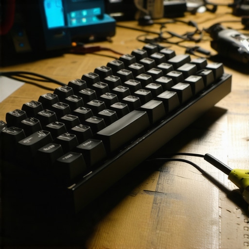 Krupni plan tastature i alata za rad na IT projektima