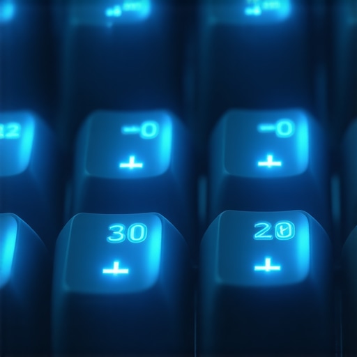 Mehanička tastatura sa digitalnim efektima koji simbolizuju brzinu i AI integraciju