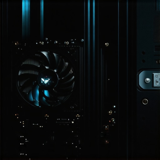 Moćna grafička kartica unutar računara za pokretanje AI modela