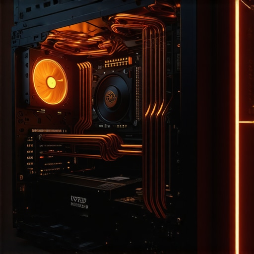 Lokalni AI hardverski setup Unutrašnjost računara optimizovanog za lokalno pokretanje vještačke inteligencije sa fokusom na grafičku karticu