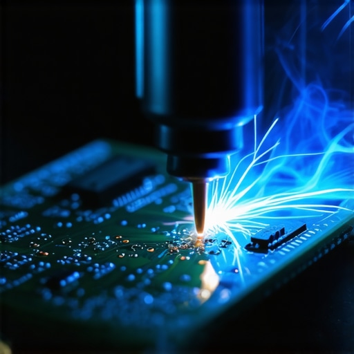 Detaljan prikaz servisiranja servera i elektronike sa iskrama