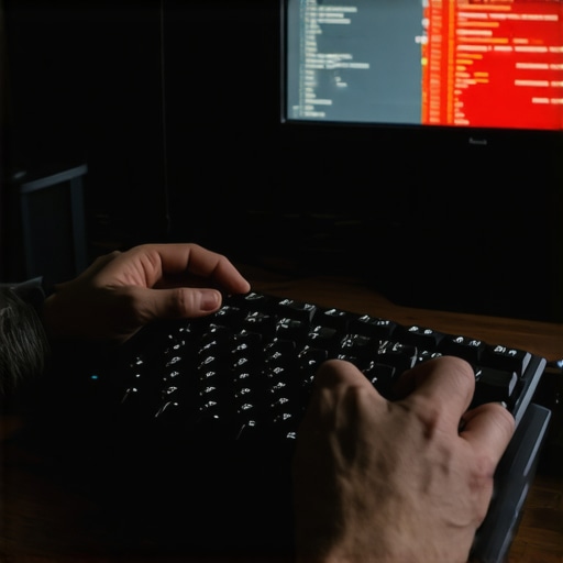 Ruke vlasnika biznisa provjeravaju AI sigurnosne logove na ekranu