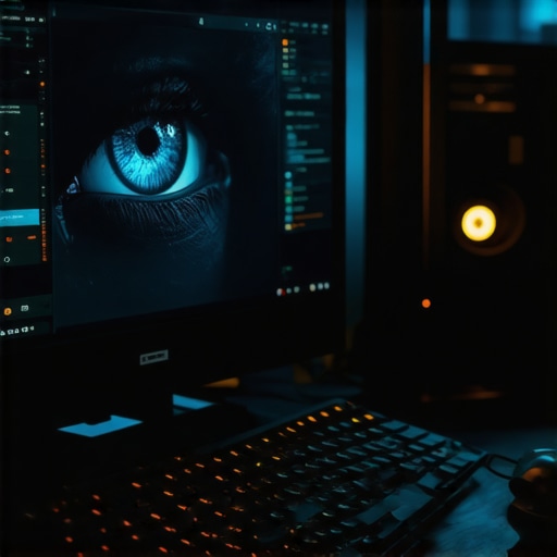 Close-up ekrana sa parametrima za Midjourney v7 i realističnim renderom oka