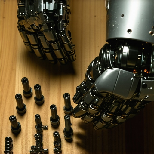 Robot Tesla Optimus sortira metalne dijelove u radionici