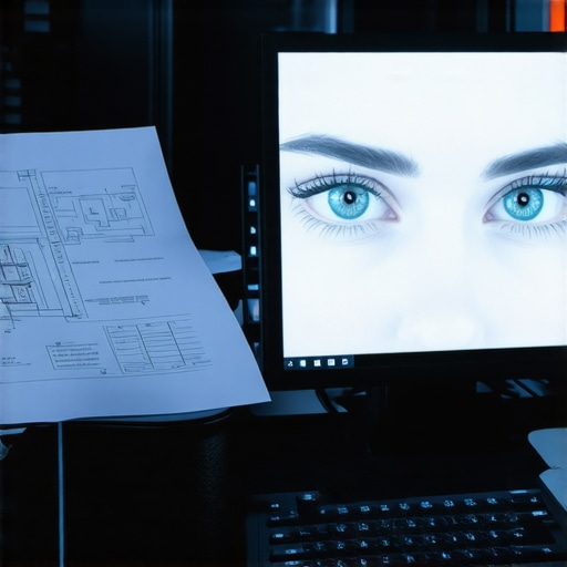 Slika koja prikazuje fokusiranog programera kako analizira AI certifikat na ekranu