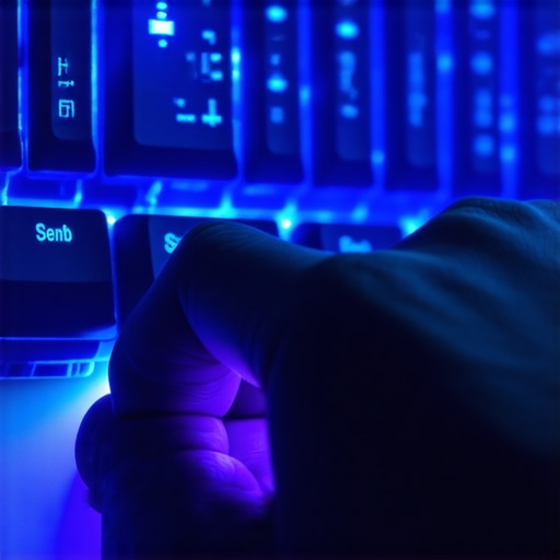 Ruka na tastaturi koja simbolizuje brzinu i efikasnost digitalne komunikacije