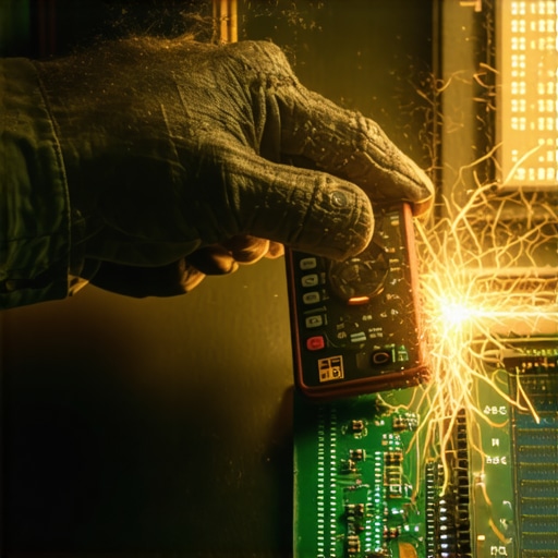 Majstor provjerava degradaciju AI modela digitalnim instrumentom u radionici