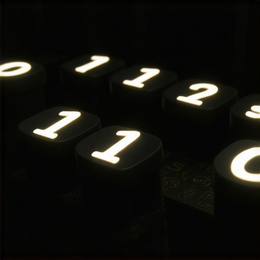 Prikaz binarnog koda i starih tastera pisaće mašine koji simbolizuju NLP procesiranje