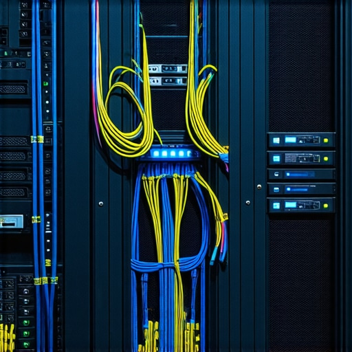 Detaljan prikaz servera u radnom okruženju koji simbolizuje praktično AI znanje