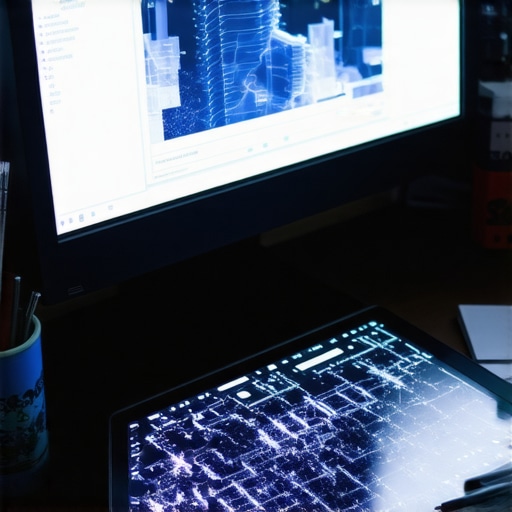 Digitalni zanat: Spoj kista i algoritma Digitalni umjetnik radi na doradi AI generisane slike u profesionalnom studiju