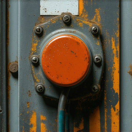 Industrijsko stop dugme kao metafora za ljudski nadzor nad vještačkom inteligencijom