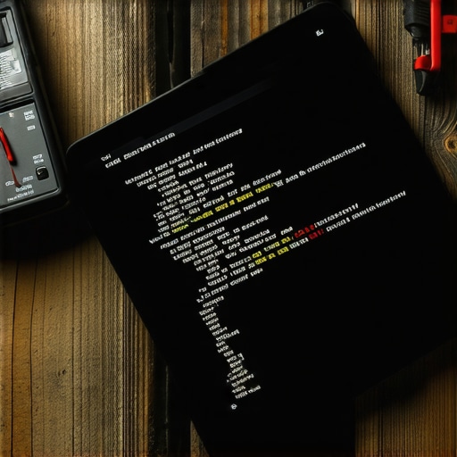 Implementacija AI pristanka u radionici Digitalni kod za pristanak na drvenom stolu sa alatima