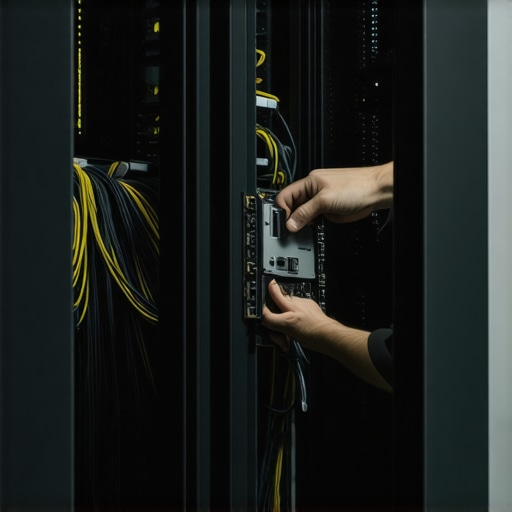 Tehničar instalira grafičku kartu u stari server za pokretanje lokalnih AI modela