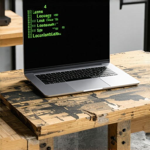 Lokalna instalacija Llama 4 AI modela na laptopu u radionici