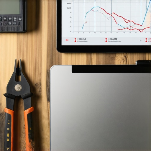 Grafikon logističke regresije na laptopu u radnom okruženju