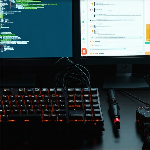 Moderni DIY SEO radni prostor Digitalni radni prostor za AI search optimizaciju sa kodom i alatima