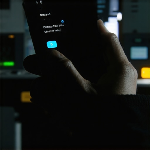 Krupni plan pametnog telefona sa sumnjivom SMS porukom i malicioznim linkom