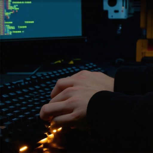 Prva Python AI skripta u radionici Ruke programera kucaju AI kod u Pythonu