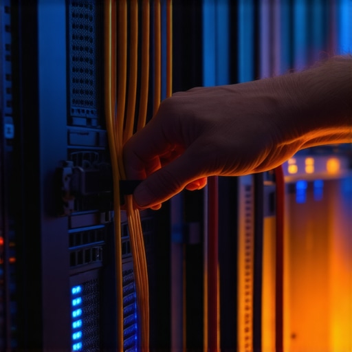 Realnost AI servera u 2026 Unutrašnjost AI server sobe sa bakarnim kablovima i industrijskim izgledom