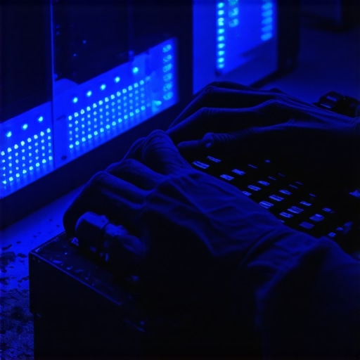 Realnost IT rada u Sarajevu Ruke na tastaturi u tamnoj prostoriji sa serverima