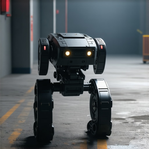 Boston Dynamics Spot robot vrši inspekciju u mračnom skladištu