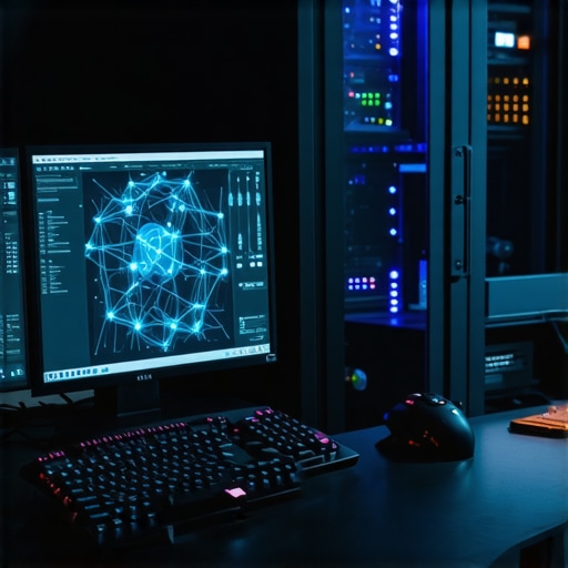 Vještine za AI karijeru 2026 Programerski sto sa AI kodom i serverima