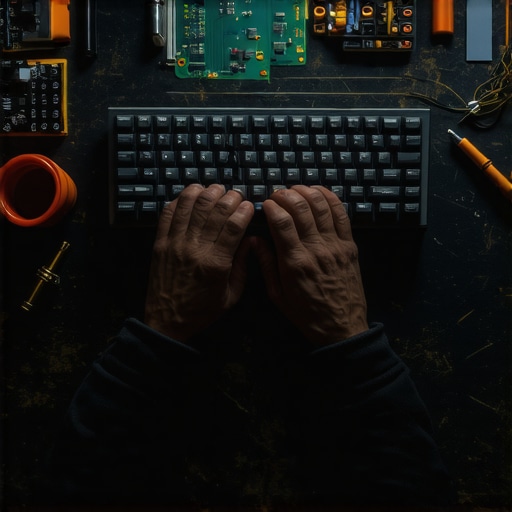 Ruke developera u radionici rade na kodu za vjestacku inteligenciju