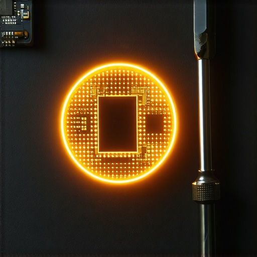 Digital AI certificate on a workshop bench symbolizing technical authority and high salary.