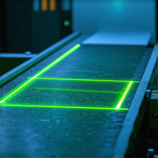 AI Computer Vision u industrijskoj proizvodnji AI kamera skenira metalne dijelove na fabričkoj traci radi otkrivanja škarta