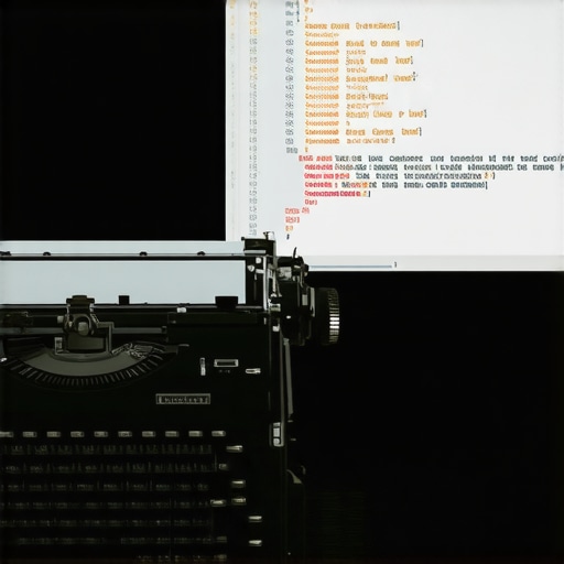 AI alati za pisanje protiv stare škole Moderan AI softver za pisanje u poređenju sa tradicionalnom pisaćom mašinom u radioničkom okruženju