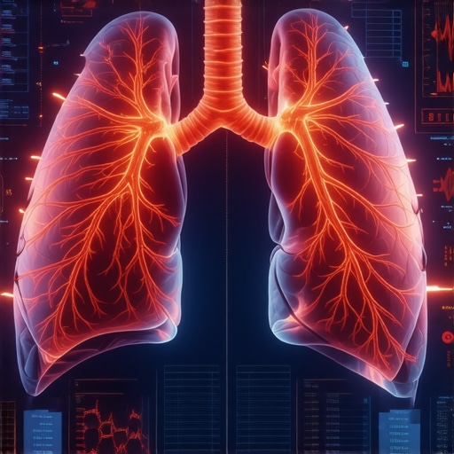 Prikaz vještačke inteligencije kako analizira medicinske snimke pluća uz napredne algoritme u 2026. godini