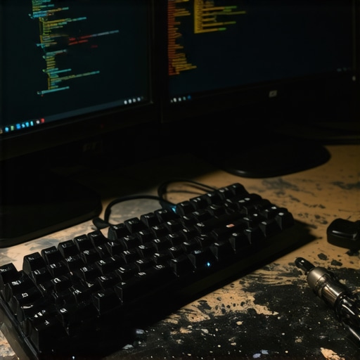 Radni sto sa kodom za povezivanje ChatGPT i Gmail API-ja