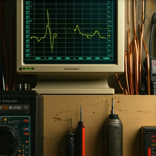 DIY AI Activation Function Testing Station Close-up of a DIY AI testing setup with neural network curves and hardware tools.