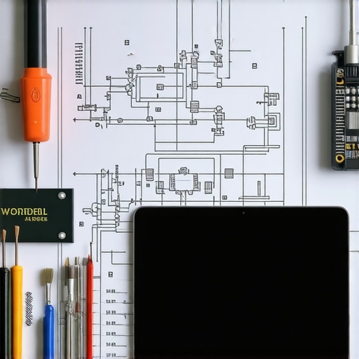Radni prostor sa alatima i AI šemom za biznis strategiju