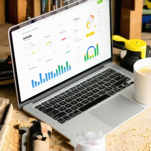 WooCommerce AI recommendation setup on a laptop in a real workshop environment