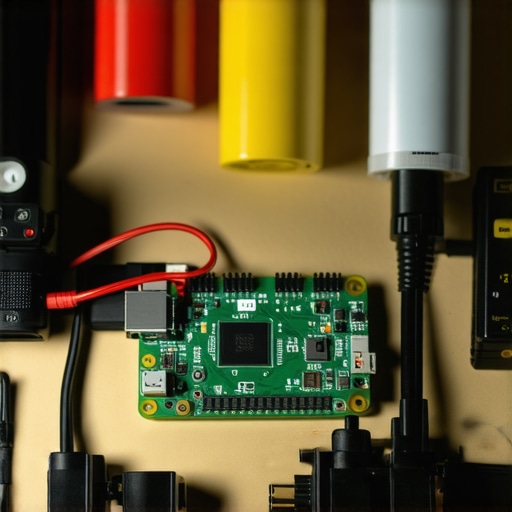 Elektronski moduli i senzori za AI organizaciju skladišta na radnom stolu