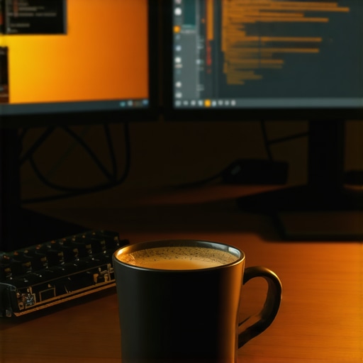 Radni sto za AI inženjering sa grafičkom karticom i kodom na ekranu