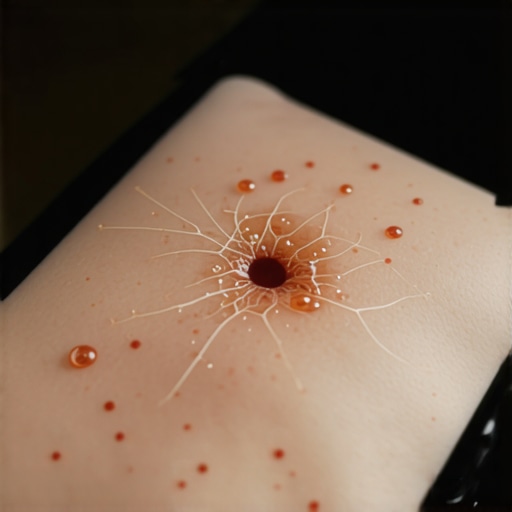 DIY AI medicinski skener na telefonu Telefon sa makro lećom skenira promjenu na koži uz AI asistenciju