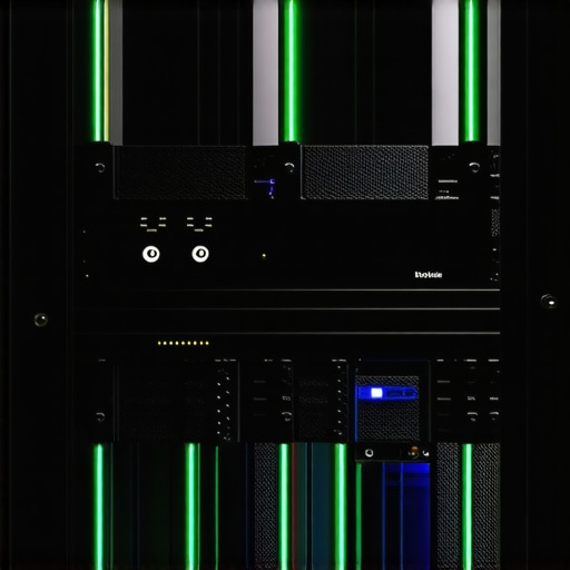 DIY Zeleni AI Server hlađenje Unutrašnjost optimizovanog AI servera sa DIY hlađenjem i zelenim osvjetljenjem