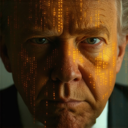 Detekcija digitalne prevare u 2026 Digitalna lupa koja otkriva AI kod ispod lica političara na ekranu