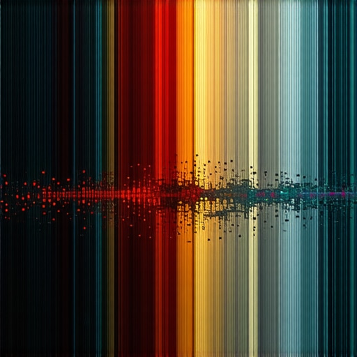 Prikaz digitalne zaštite i kriptografskog koda na AI generisanoj slici