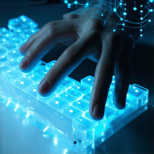 Osoba koristi AI alate u modernoj radionici za maksimalnu koncentraciju.