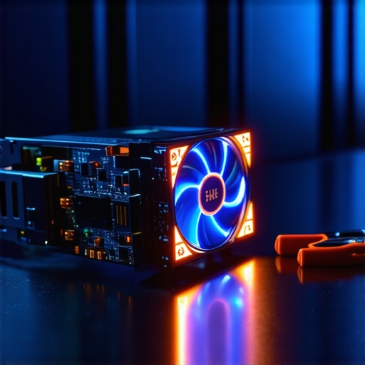 GPU with server tools representing AI model optimization