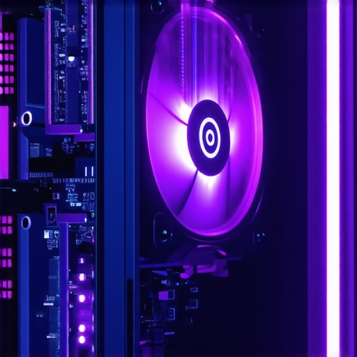 Moćna Nvidia RTX grafička kartica unutar računara spremna za Nvidia Broadcast video obradu.