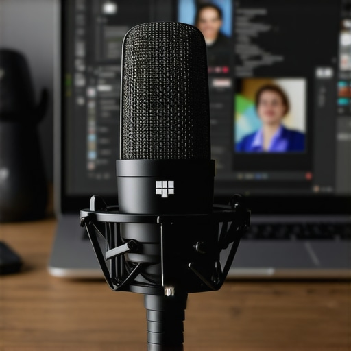 Mikrofon i laptop sa Teams aplikacijom za AI bilješke