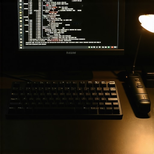 Radna stanica AI Prompt Inžinjera u 2026 Gruba radna stanica sa tastaturom i terminalom za AI inžinjering