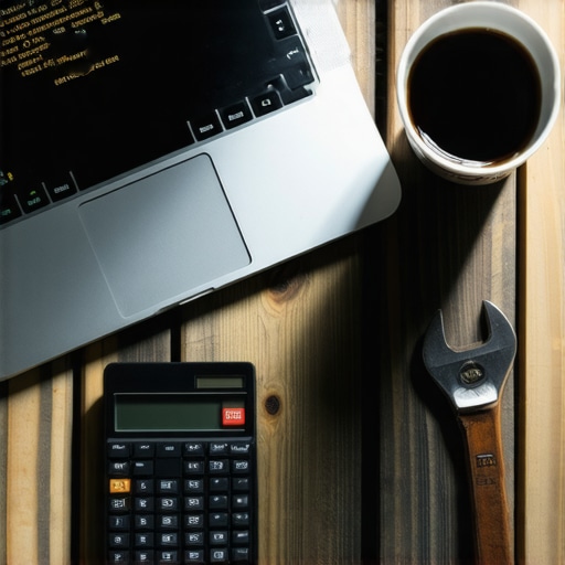 Realni AI ROI u radionici Radni sto sa laptopom i alatom koji simbolizuje praktičan pristup AI projektima