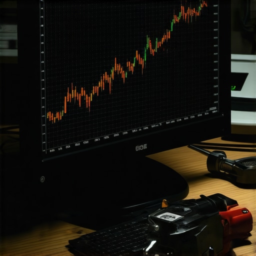 Grafikon regresije sa outlierima na ekranu u tehničkoj radionici